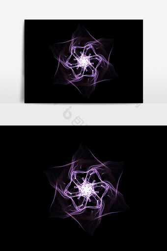 紫色选光爆炸元素图片