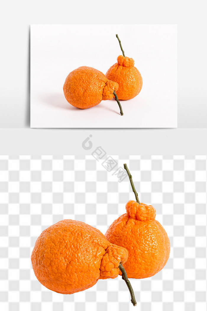 新鲜橘子丑橘高清水果食品图片