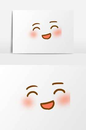 表情笑脸插画