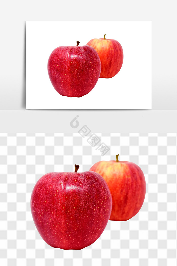 新鲜苹果水果图片