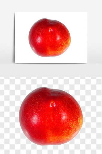 新鲜油桃水果素材图片
