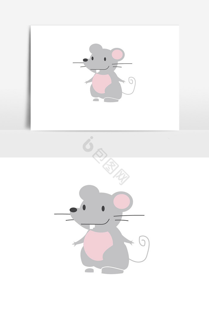 灰白鼠图片