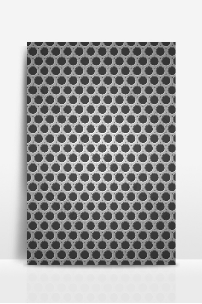 暗黑渐变金属网镂空纹理图片