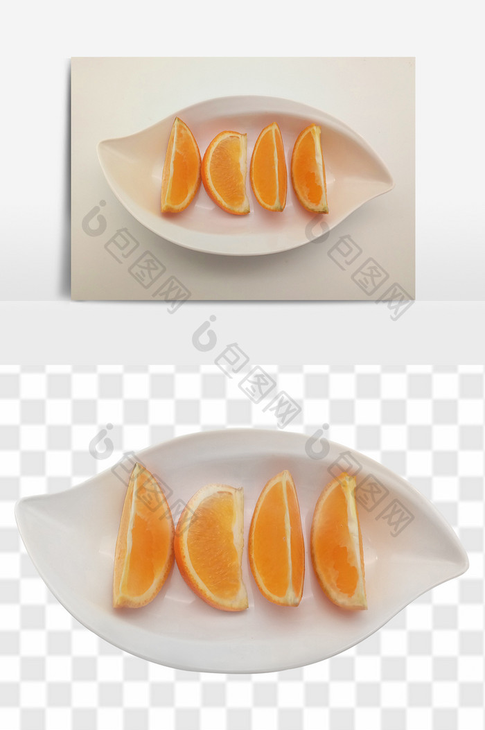 鲜嫩多汁的品牌橙子素材