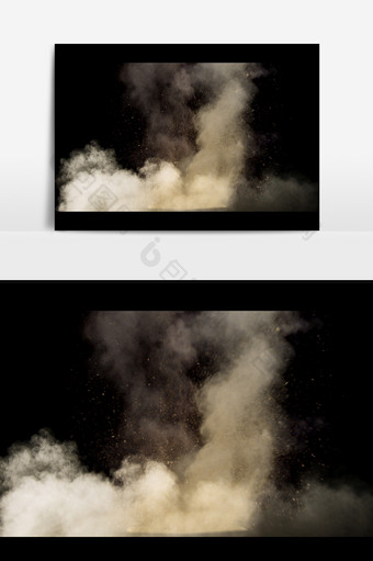 烟雾效果火焰效果元素图片