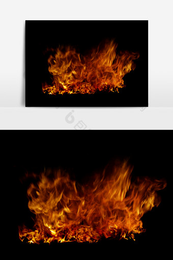 燃烧火焰元素设计图片