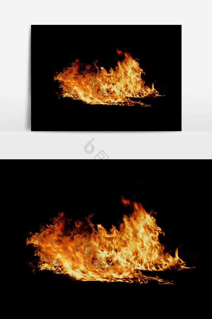 火焰燃烧效果图片