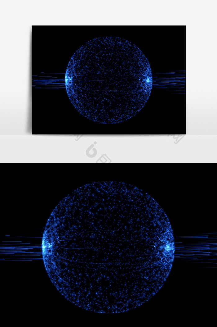 拉瑟球体光效光斑图片图片