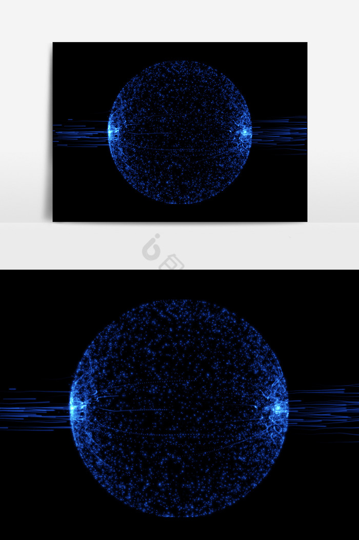 拉瑟球体光效光斑图片