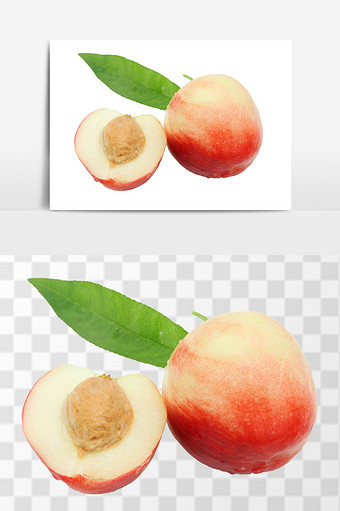 美味油桃水果素材图片
