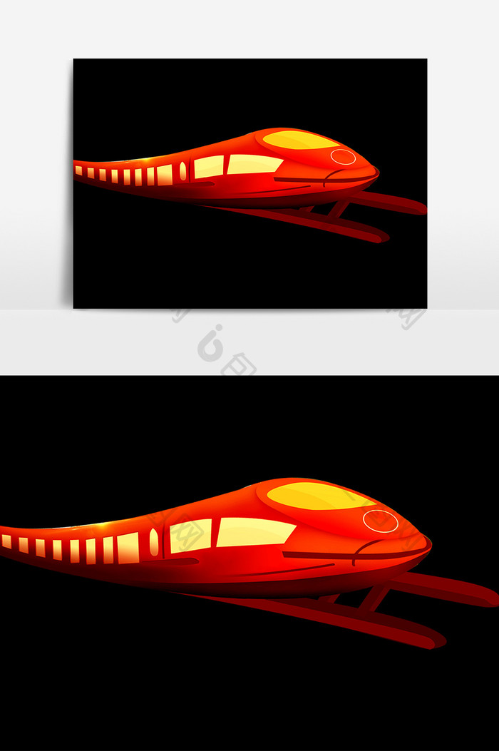 铁路高铁列车素材