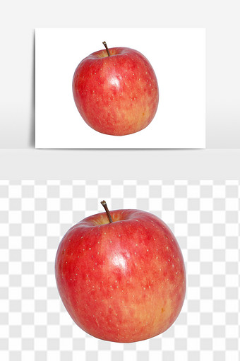 冰糖心优质苹果水果元素图片