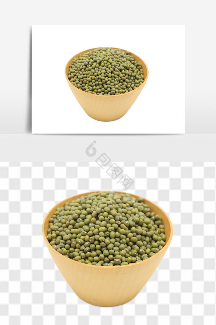 新鲜绿豆干货杂粮图片