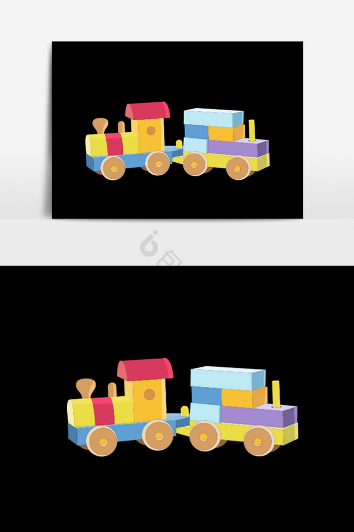 玩具小火车图片
