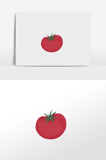 插画元素蔬菜西红柿图片
