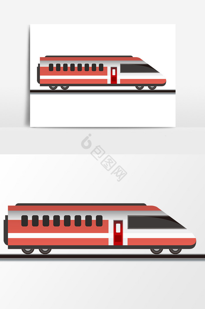 动车头高速动车图片