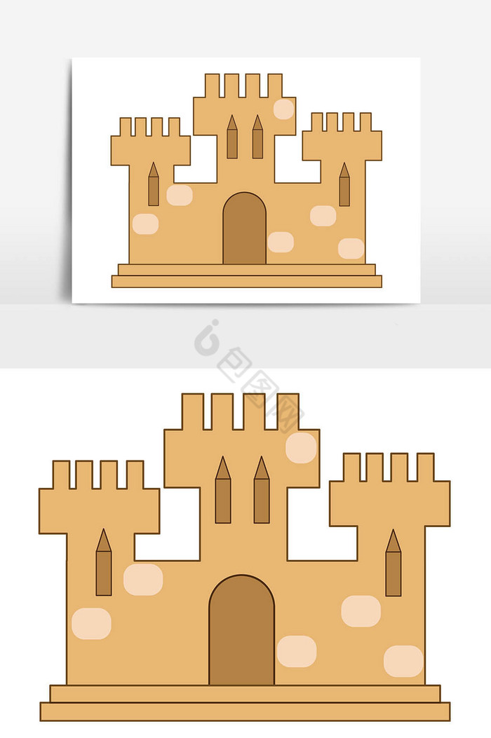 房子城堡图片