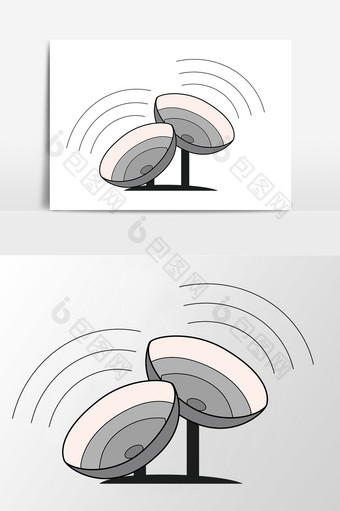 矢量信号发射器元素图片