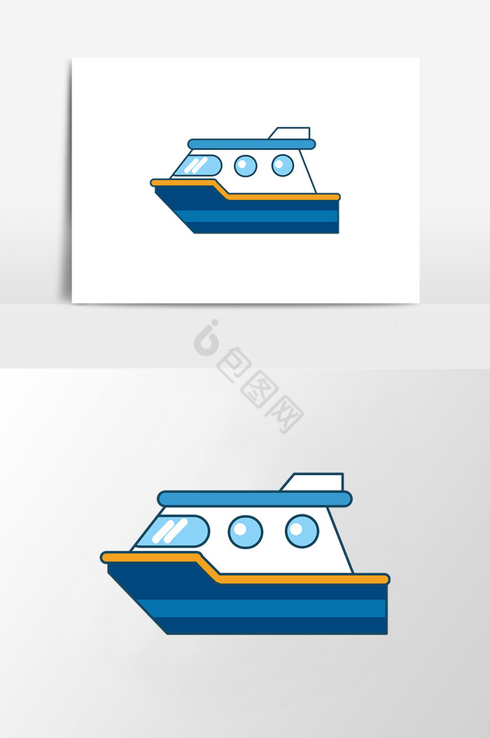 轮船交通工具图片