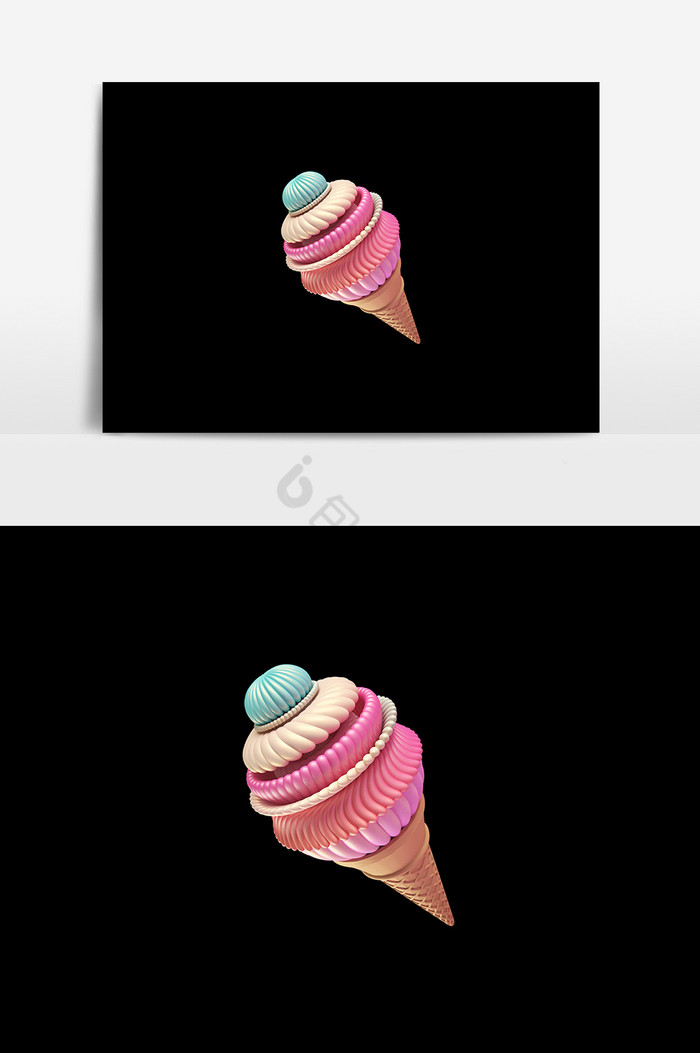 冰淇淋免抠图图片