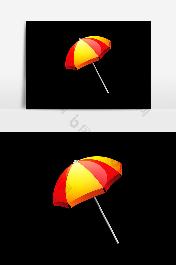 雨伞免抠图设计元素