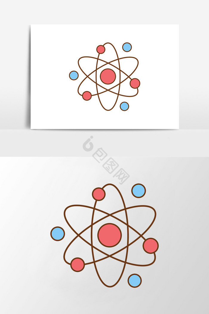化学原子分析图片