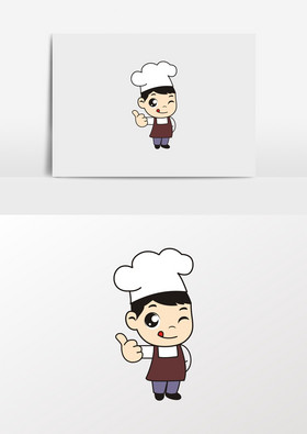 厨师卡通形象图片