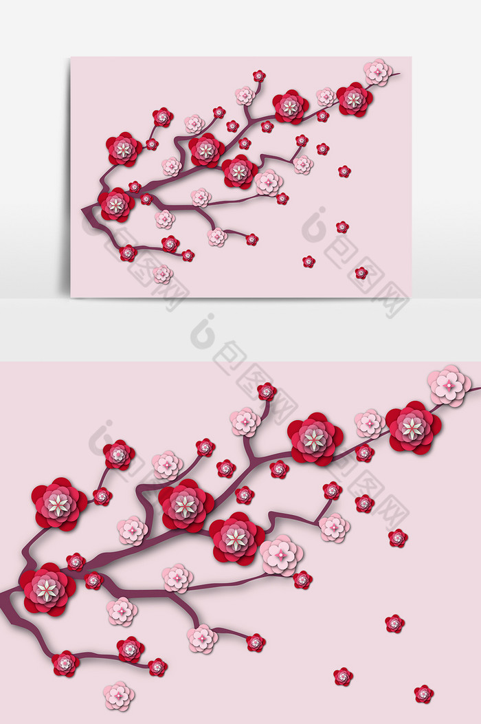 雪花白色白色图片