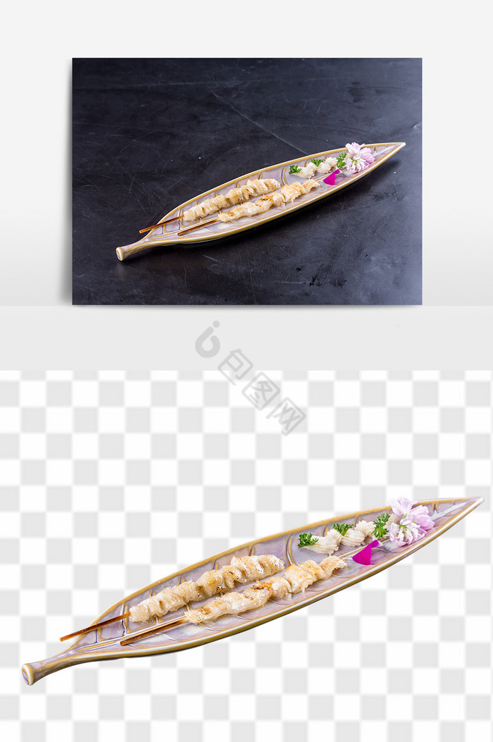 串鱼日式料理图片