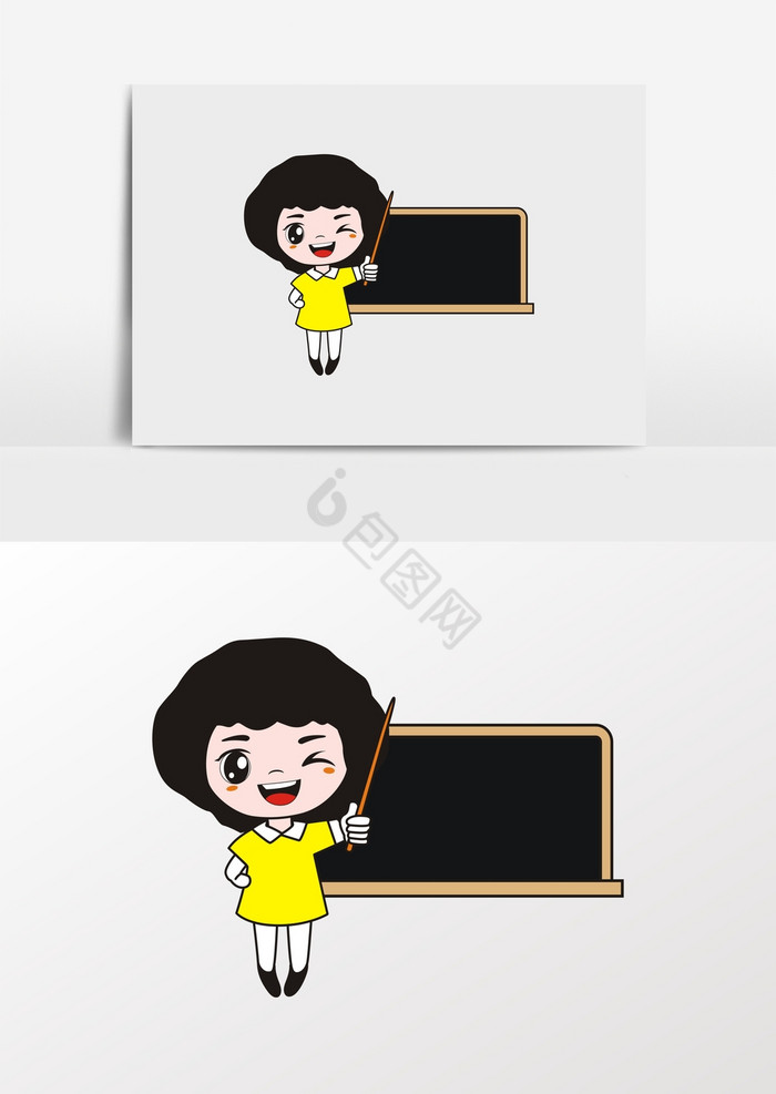 老师女教师形像图片