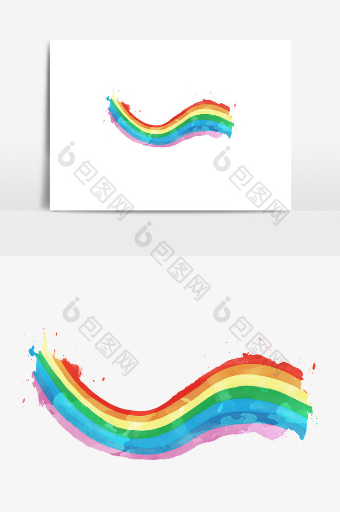 同性恋彩色彩虹图片