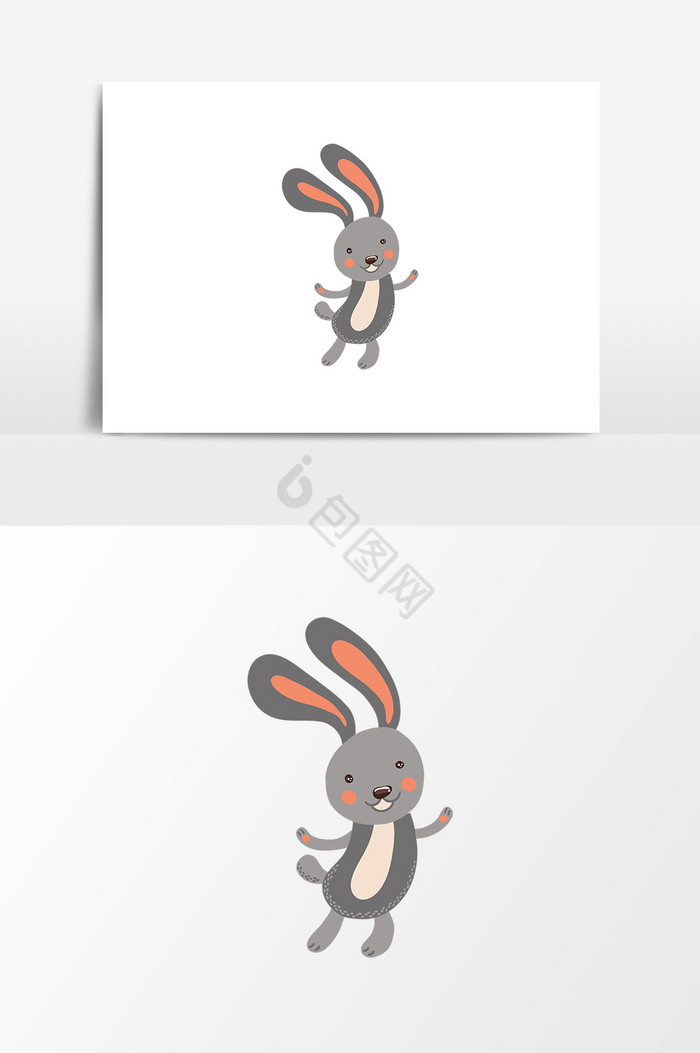 跳舞小兔子图片