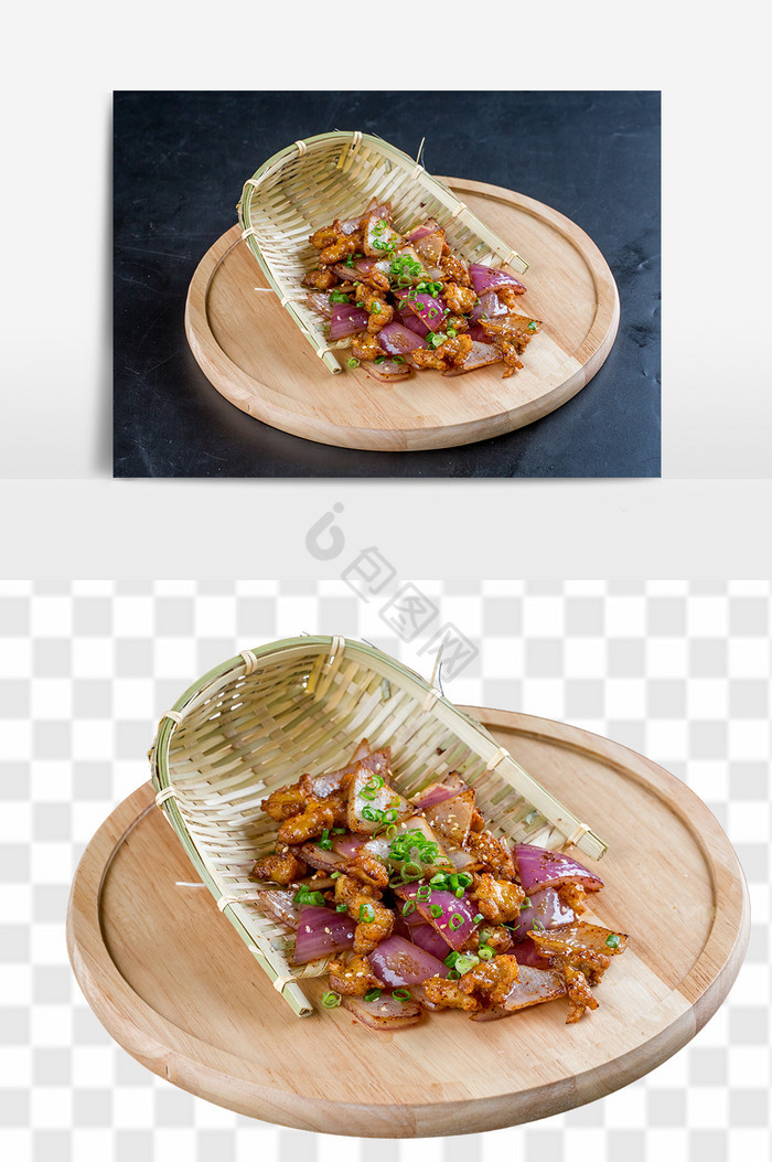 日式洋葱炒肉图片