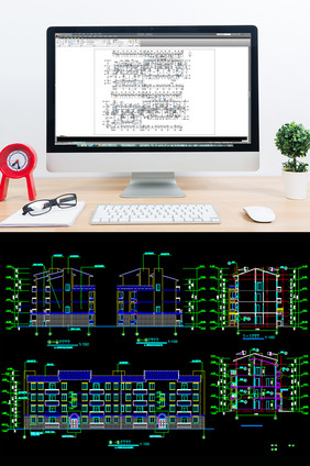 某小区住宅楼建筑CAD施工图