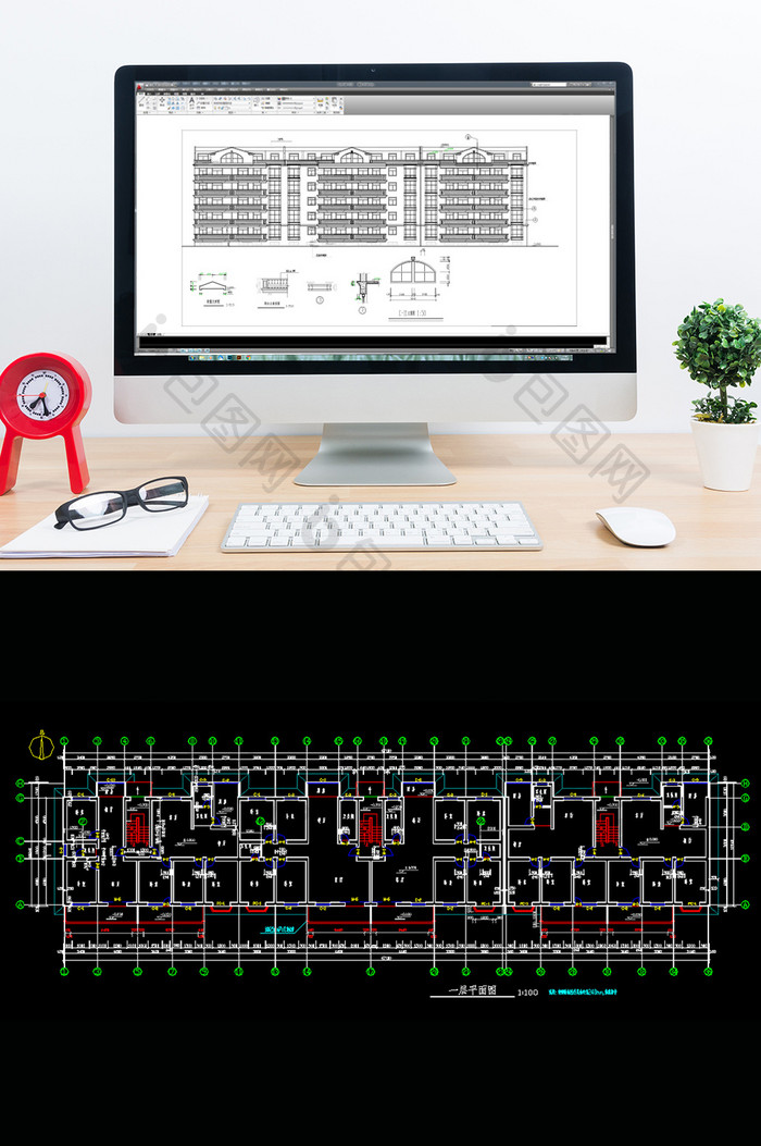 小区楼全套建筑CAD施工图