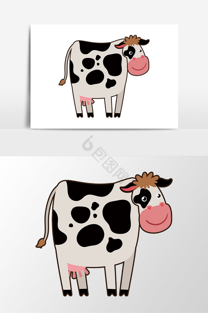 小奶牛图片