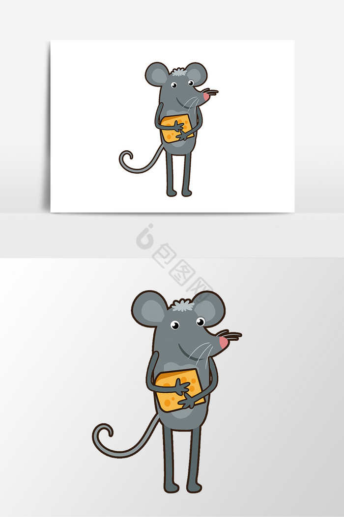 动物偷奶酪的老鼠图片