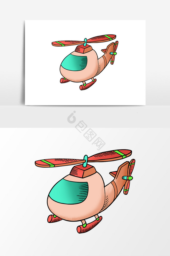 交通直升机图片