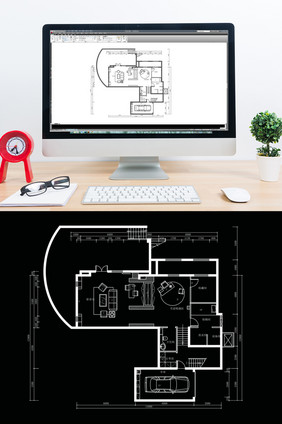 别墅设计CAD平面户型方案