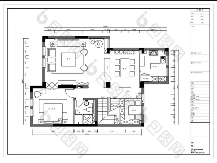 别墅平面方案CAD定制