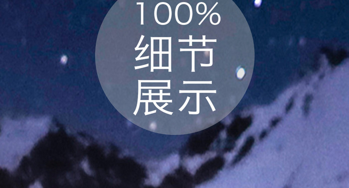 现代风唯美夜空玄关过道装饰画