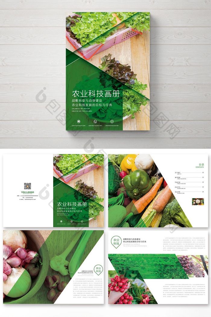 绿色农业科技画册