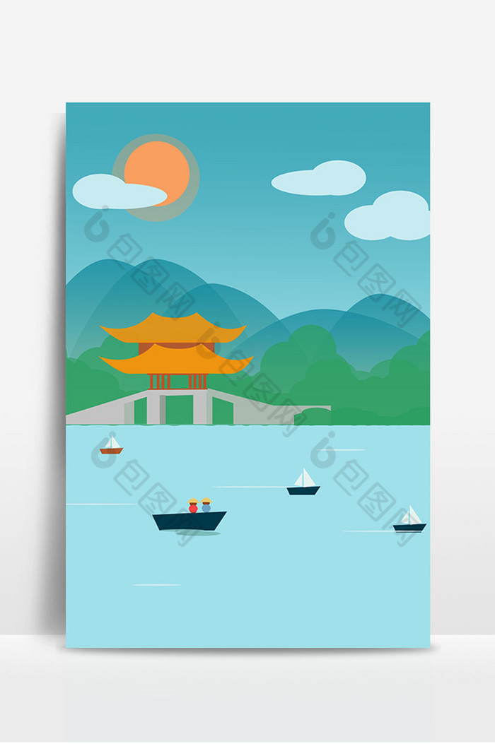 风雨桥建筑图片