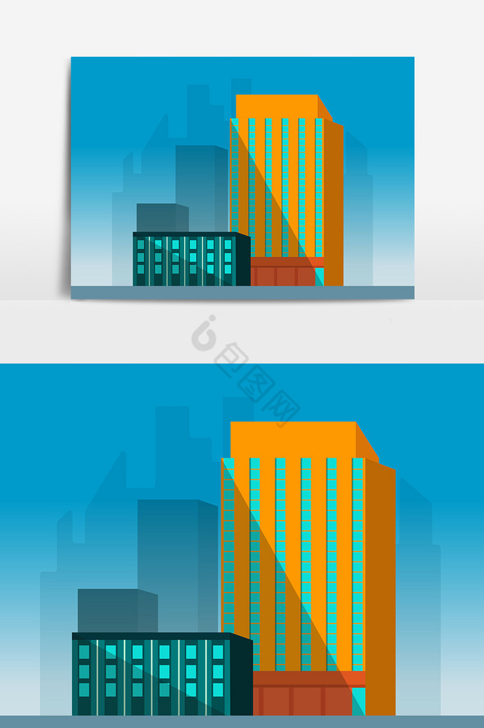 城市化高楼图片