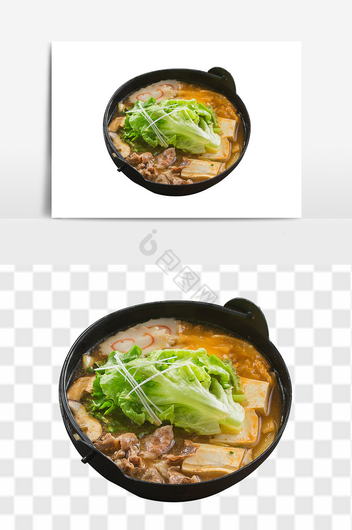 韩国迷你泡菜锅图片