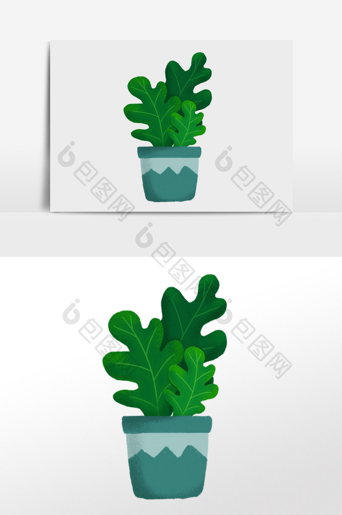手绘卡通绿植盆栽花盆 图片下载 包图网 手绘卡通绿植盆栽花盆 图片下载 包图网