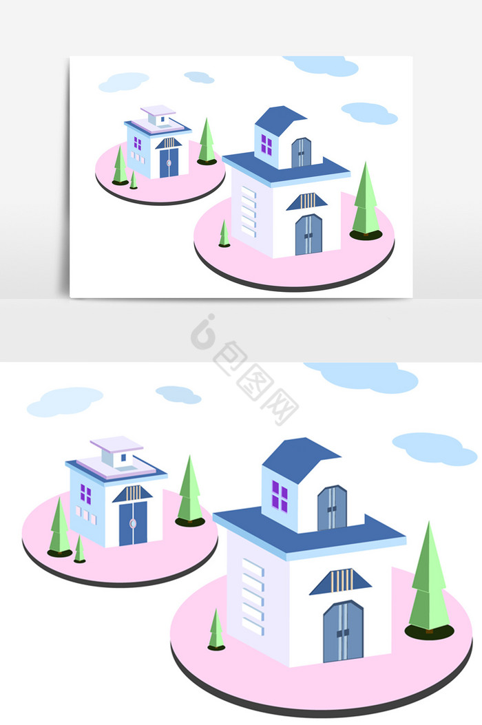 小别墅型建筑图片