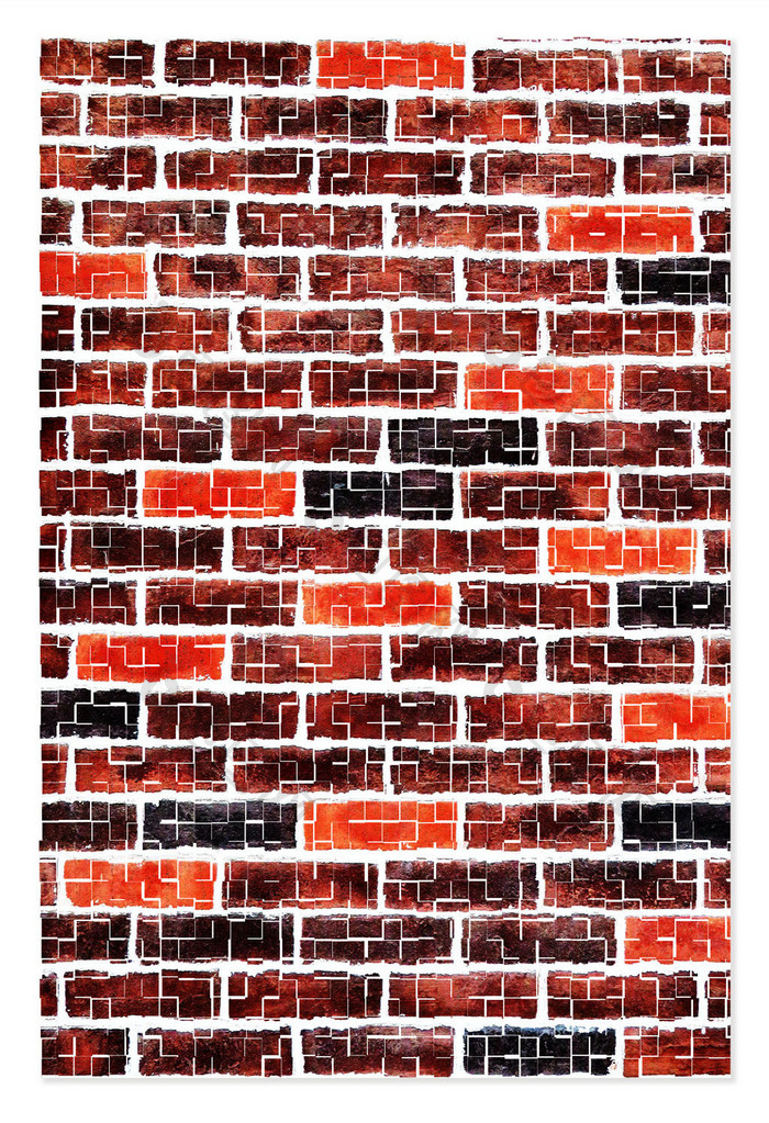 质感红砖墙装饰纹理背景