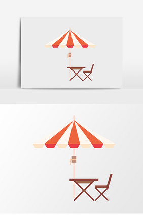 遮阳伞桌椅
