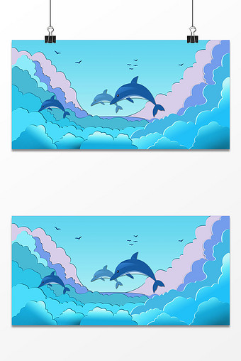 海豚背景 海豚背景图片 包图网 海豚背景 海豚背景图片 包图网